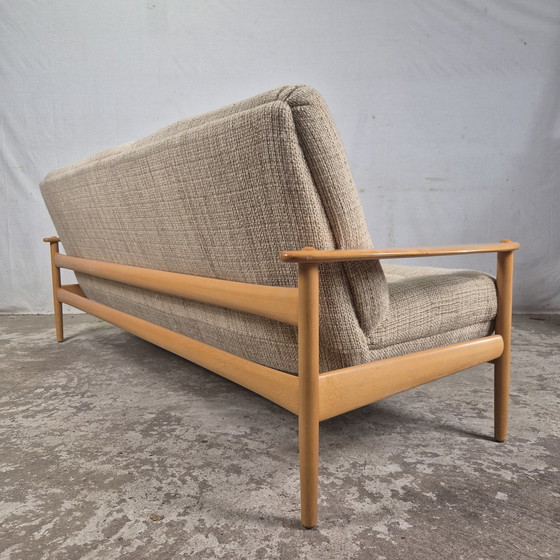 Image 1 of Vintage Scandinavische Stijl 3-Zits Bank + 2X Fauteuil 60'S