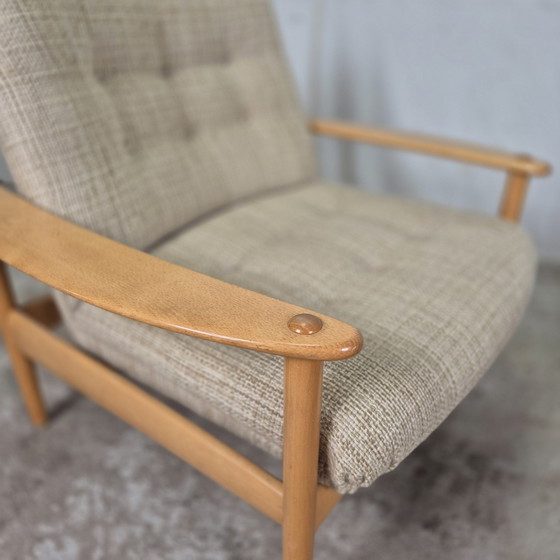 Image 1 of Vintage Scandinavische Stijl 3-Zits Bank + 2X Fauteuil 60'S