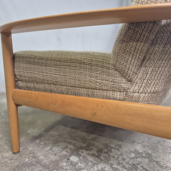 Image 1 of Vintage Scandinavische Stijl 3-Zits Bank + 2X Fauteuil 60'S