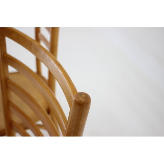 Image 1 of Set van 4 vintage Italiaanse eetkamerstoelen, 1970