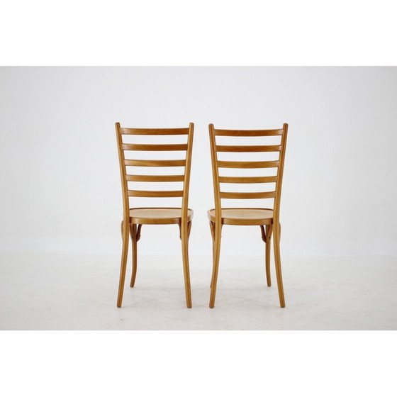 Image 1 of Set van 4 vintage Italiaanse eetkamerstoelen, 1970