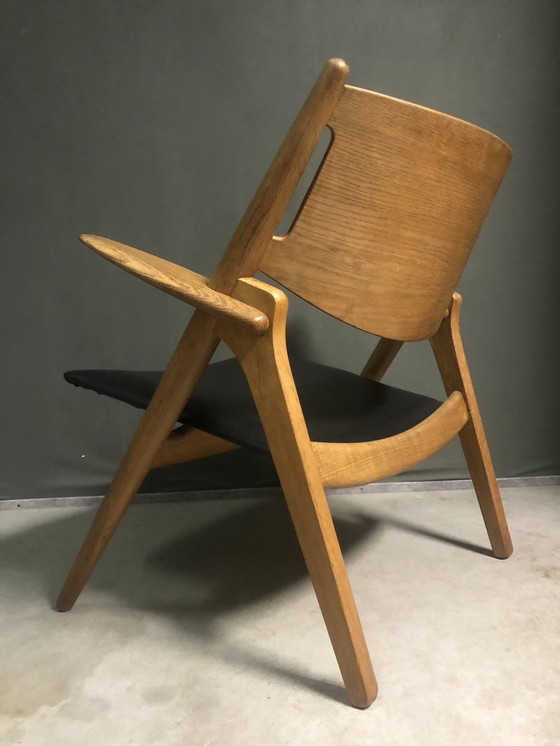 Image 1 of Hans J. Wegner Ch-28 Stoel Voor Carl Hansen