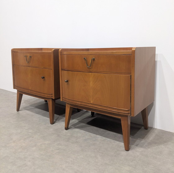 Image 1 of Mid Century Nachttafels.