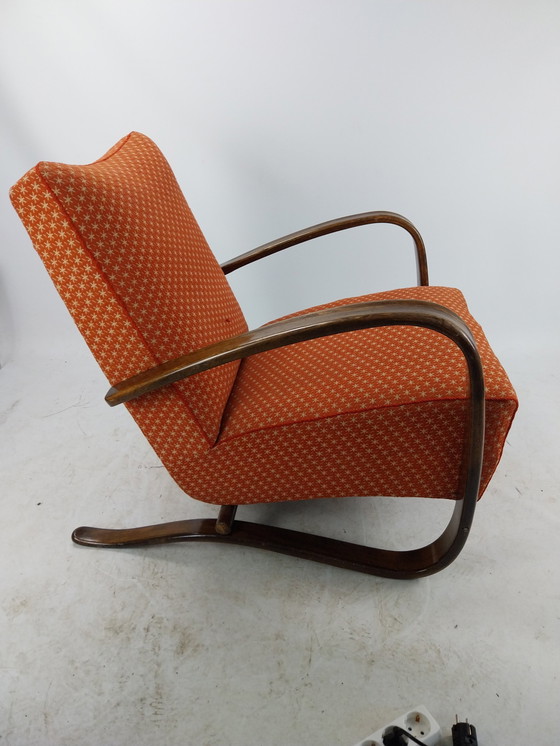 Image 1 of 1 X Loungechair Fauteuil Door Jidřich Halabala 1960'S  Tsjechië 