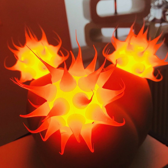 Image 1 of Vintage lamp - Virus - Yuval Alduby - Valdesign Ubo - Ruimtetijdperk - 1970