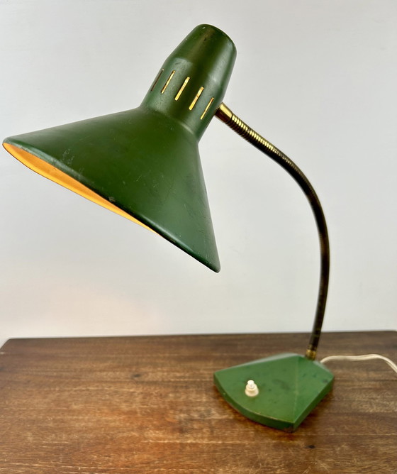 Image 1 of Antieke Industriële Bureaulamp