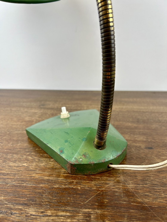 Image 1 of Antieke Industriële Bureaulamp