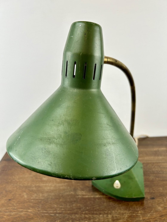 Image 1 of Antieke Industriële Bureaulamp