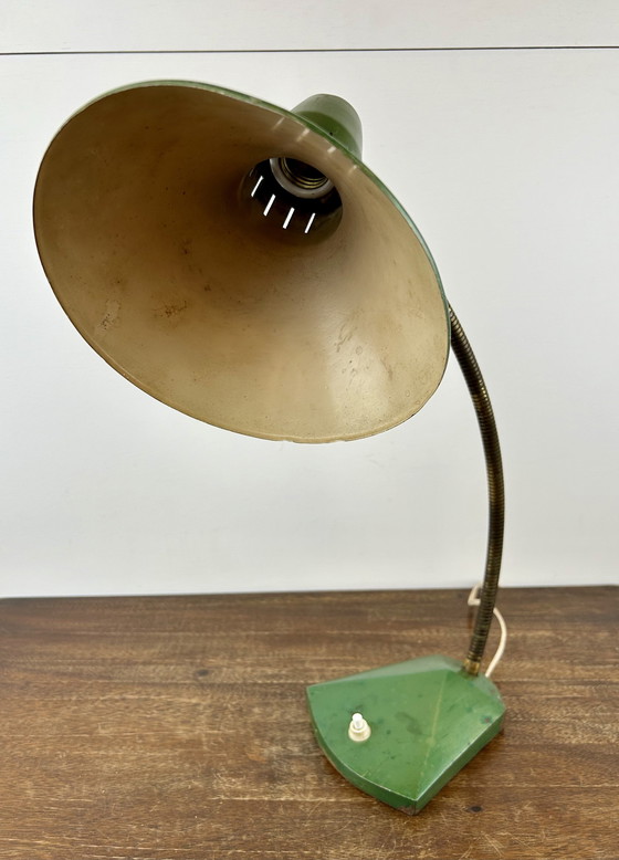 Image 1 of Antieke Industriële Bureaulamp