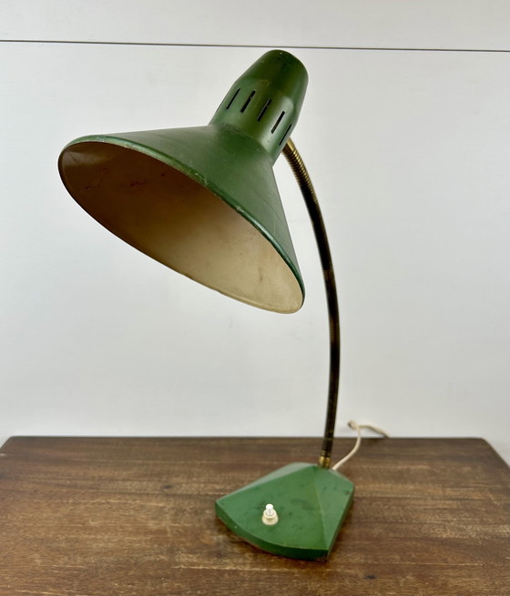 Image 1 of Antieke Industriële Bureaulamp