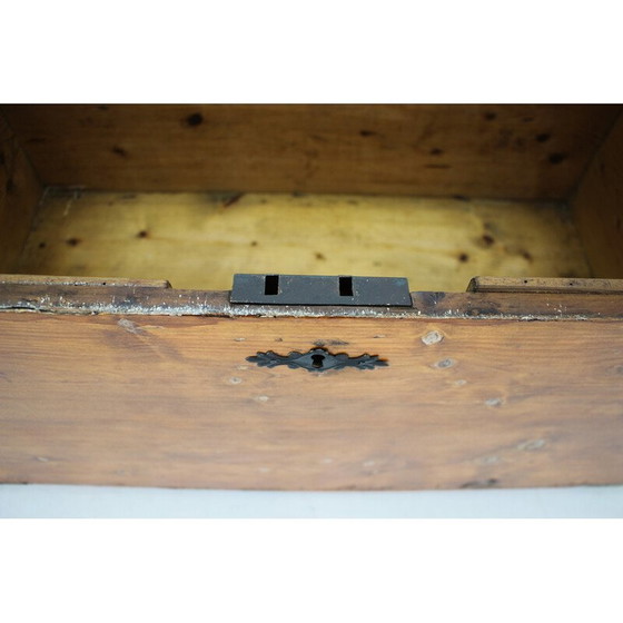 Image 1 of Vintage houten kist, Tsjecho-Slowakije