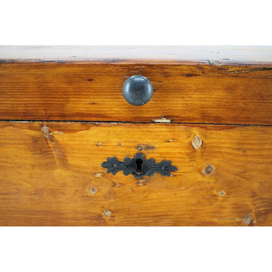 Image 1 of Vintage houten kist, Tsjecho-Slowakije