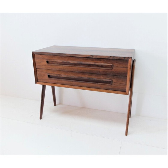 Image 1 of Scandinavische vintage ladekast van rozenhout, 1960