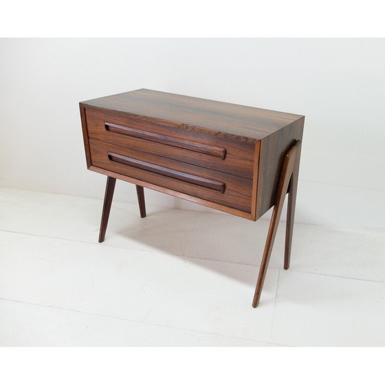 Image 1 of Scandinavische vintage ladekast van rozenhout, 1960