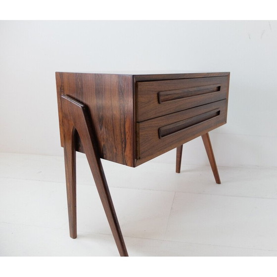 Image 1 of Scandinavische vintage ladekast van rozenhout, 1960