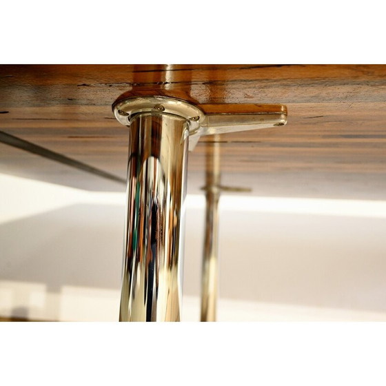 Image 1 of Vintage mahonie en kamfer tafel, 1970