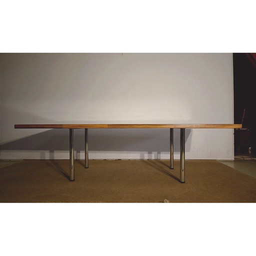 Vintage mahonie en kamfer tafel, 1970