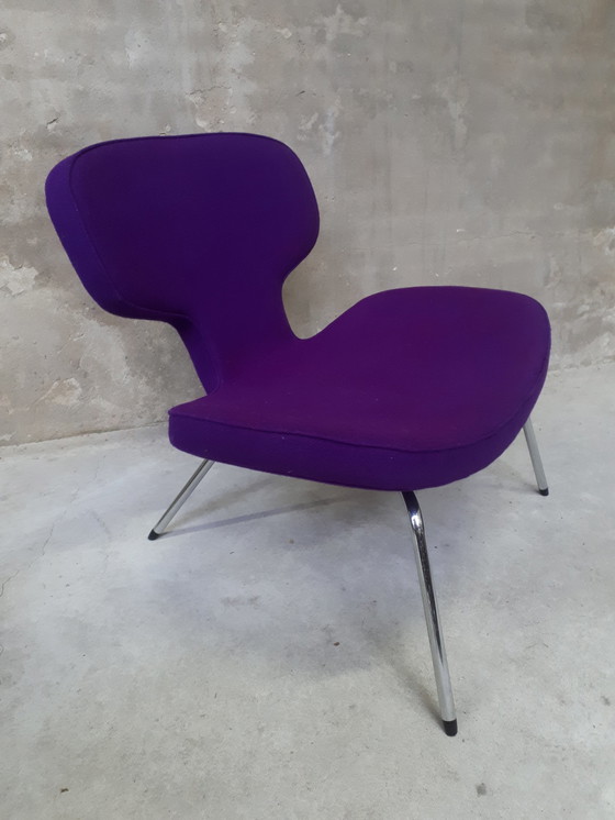 Image 1 of Artifort Libel Paars fauteuil