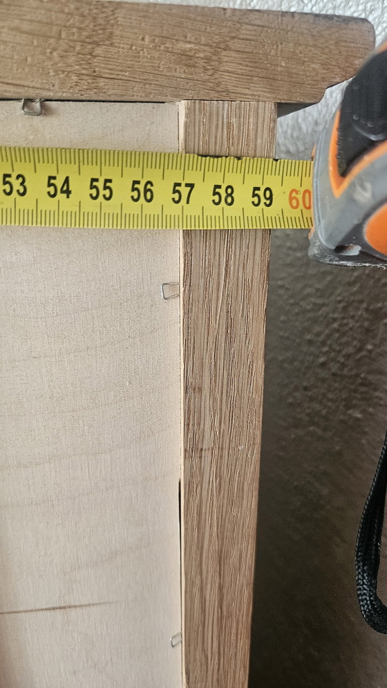 Image 1 of Grote Vintage Rotan Spiegel van Simons 70's