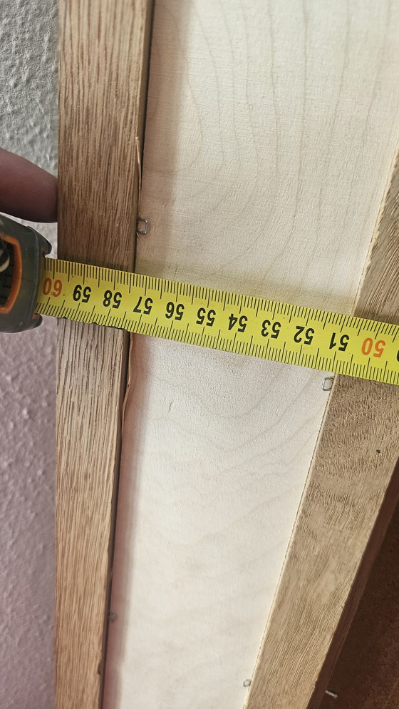 Image 1 of Grote Vintage Rotan Spiegel van Simons 70's