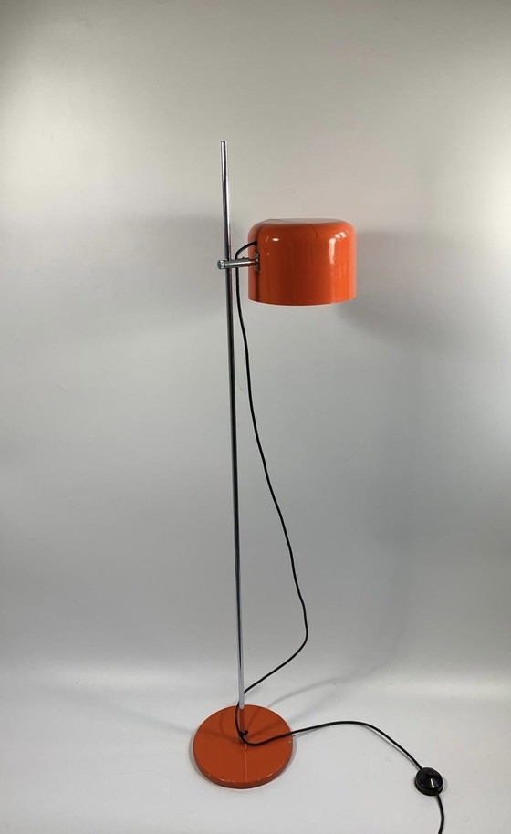 Image 1 of Seventies Vloerlamp Oranje