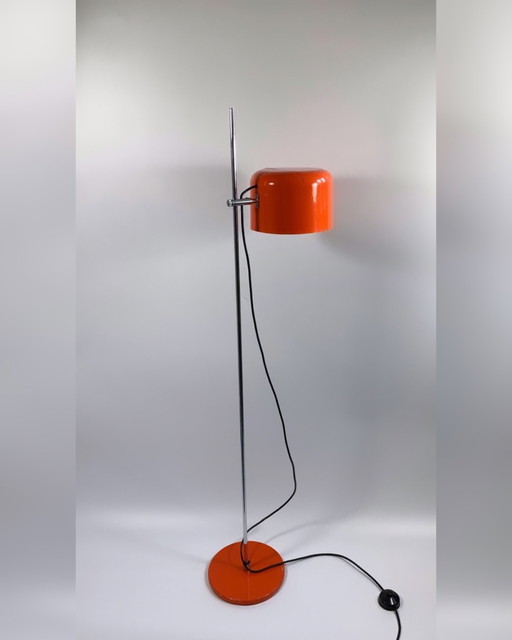 Seventies Vloerlamp Oranje