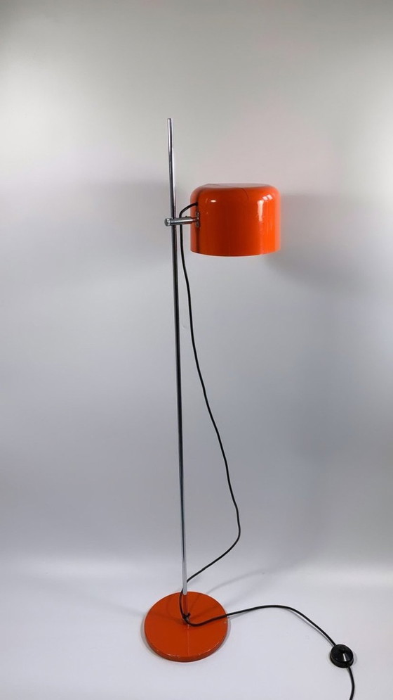 Image 1 of Seventies Vloerlamp Oranje