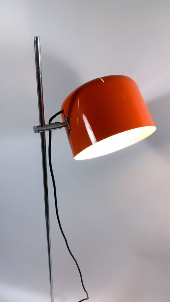 Image 1 of Seventies Vloerlamp Oranje