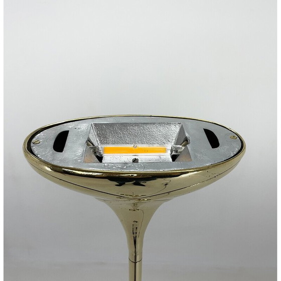 Image 1 of Vintage messing vloerlamp, Italië 1970