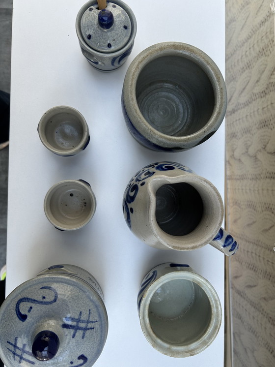 Image 1 of Set van aardewerk potten