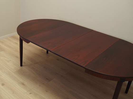 Image 1 of Ronde rozenhouten tafel, Deens ontwerp, 1970S, Productie: Denemarken