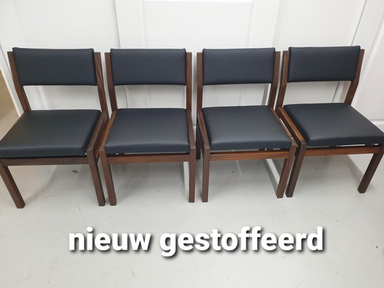 Image 1 of 4x Pastoe Eetkamerstoelen