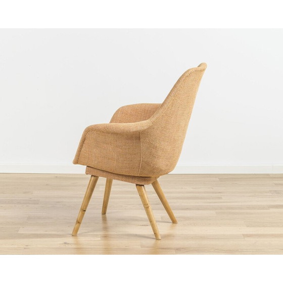 Image 1 of Paar vintage Bucket fauteuils van Miroslav Navratil, Tsjecho-Slowakije 1960