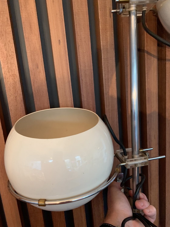 Image 1 of Vintage Gepo wandlamp creme