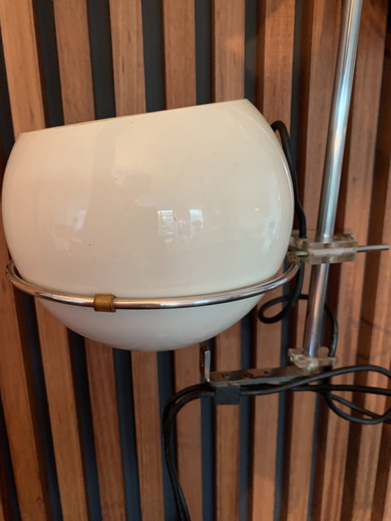 Image 1 of Vintage Gepo wandlamp creme