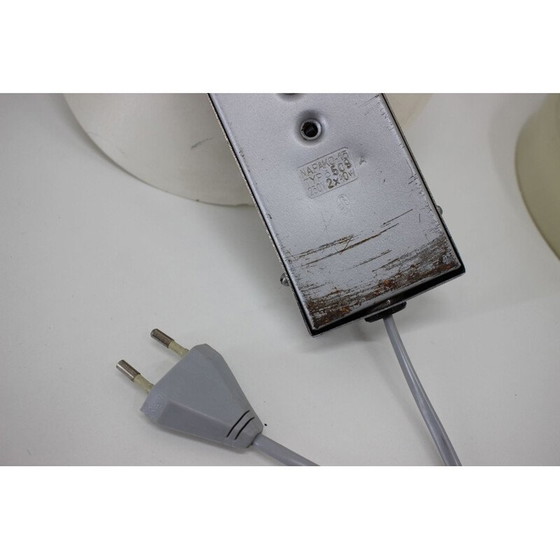 Image 1 of Vintage wandlamp in staal en glas type 509, Tsjechoslowakije 1970