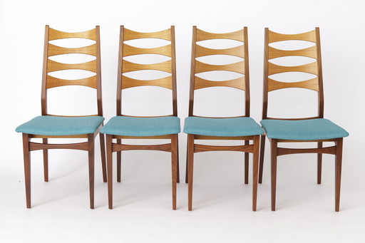 4 Vintage eetkamerstoelen 1960S - Duits ontwerp