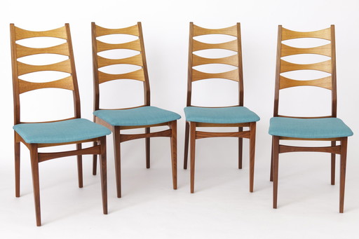 4 Vintage eetkamerstoelen 1960S - Duits ontwerp