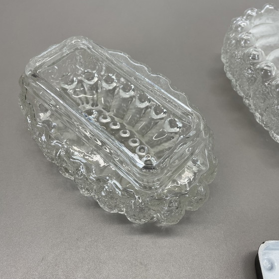Image 1 of Set van twee "Bubble" glazen wandlampen in Tynell stijl, Duitsland, 1970S