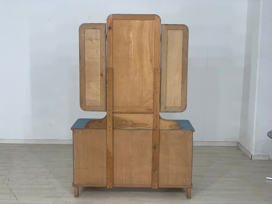 Image 1 of Mid Century ladekast dressoir kast hal kast vintage