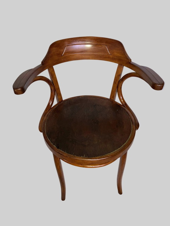 Image 1 of Thonet Kappersstoel Van Pelleray Paris