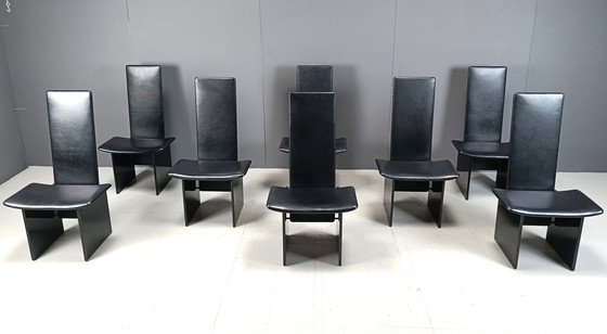 Image 1 of Rennie eetkamerstoelen van Kazuhide Takahama, 1970, set van 8