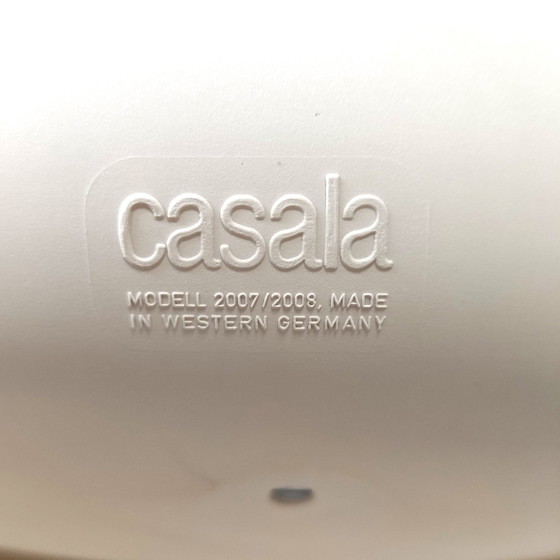 Image 1 of 4X Vintage Space Age 'Casalino' Eetkamerstoelen Door Alexander Begge Voor Casala