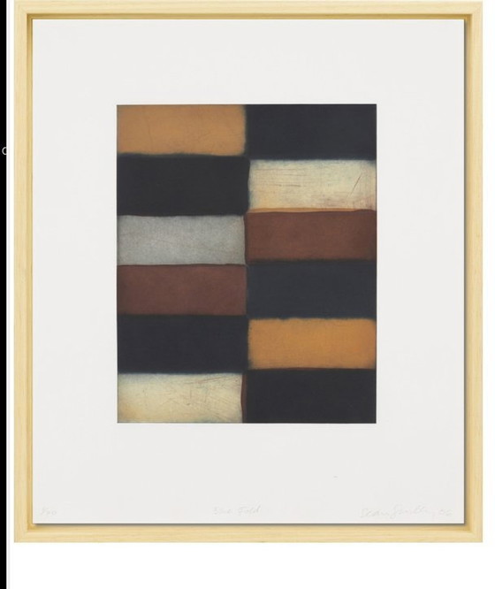 Image 1 of Sean Scully ---  Folded Colours   (Ingelijst)