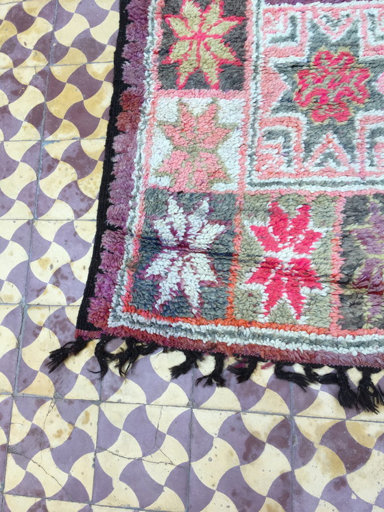 Image 1 of Tapijt Boujaad Vintage 388 X 205 Cm