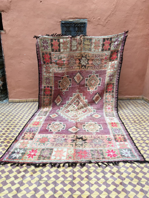 Tapijt Boujaad Vintage 388 X 205 Cm