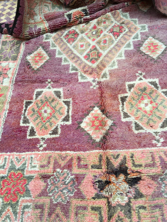 Image 1 of Tapijt Boujaad Vintage 388 X 205 Cm