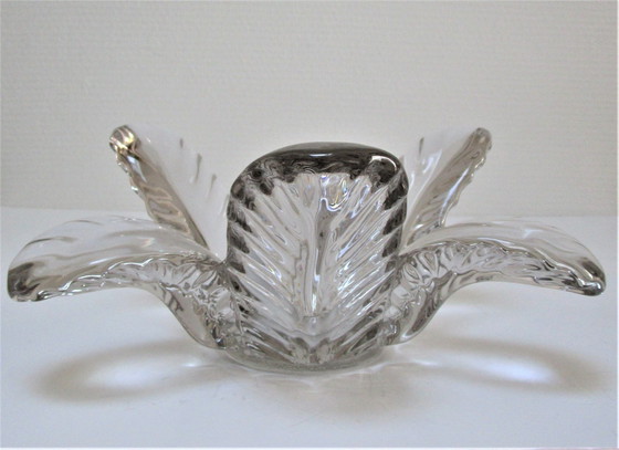 Image 1 of Kandelaar Bloem Glas Pierre D'Avesn