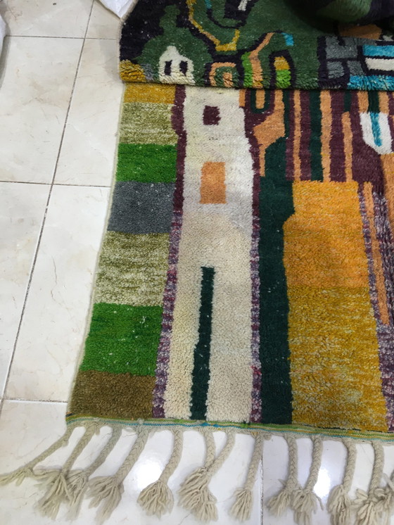 Image 1 of Beni Ouarain Marokkaans Berber Vloerkleed 2m58 x 1m50