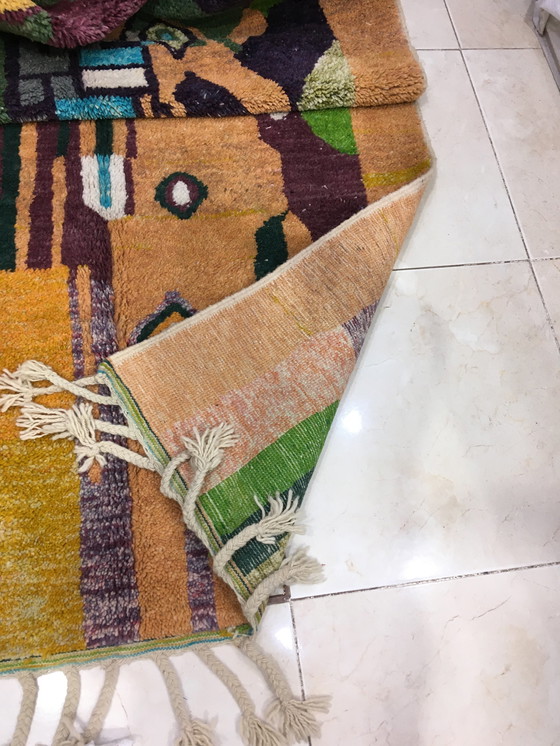 Image 1 of Beni Ouarain Marokkaans Berber Vloerkleed 2m58 x 1m50